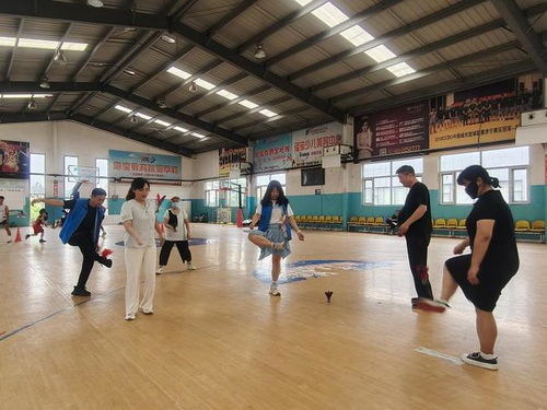 济宁关帝庙社区网格中心开展“全民健身 共享健康”志愿服务活动
